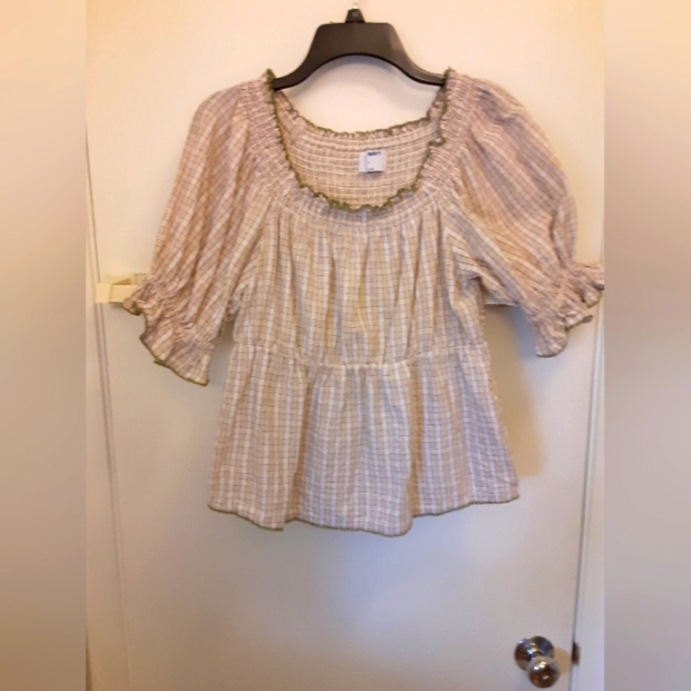 Pheasant look blouse